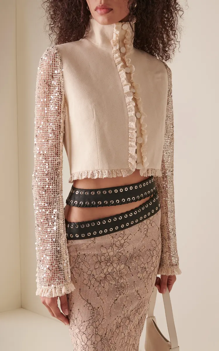 Ludovic de Saint Sernin Odile Sequined Jacket | Thumbnail 2 Ludovic de Saint Sernin Odile Sequined Jacket | Thumbnail 2
