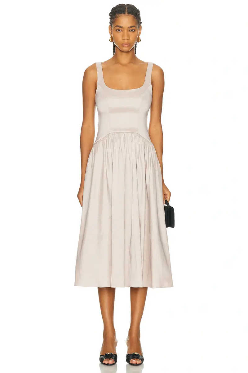 L'Academie Maricel Midi Dress | Thumbnail 3 L'Academie Maricel Midi Dress | Thumbnail 3