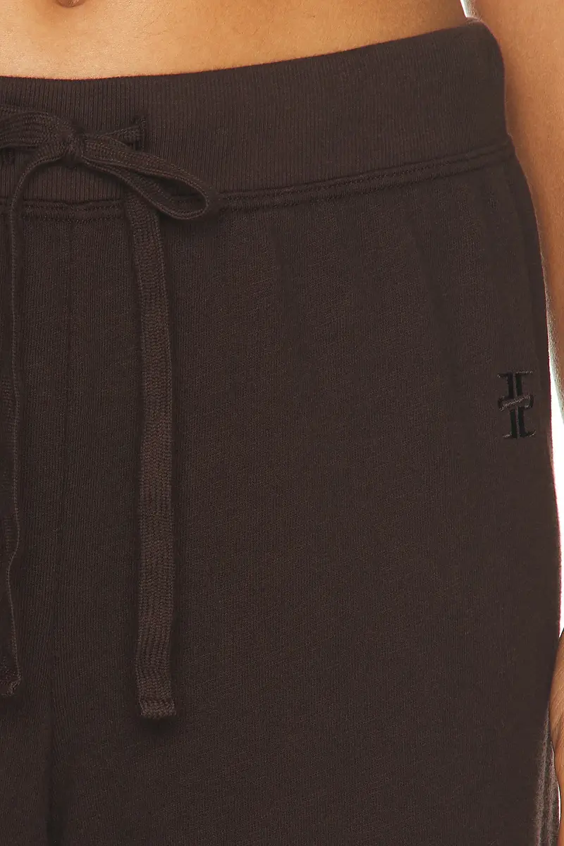 ÉTERNE Drawstring Lightweight French Terry Wide Leg Sweatpant | Thumbnail 6 ÉTERNE Drawstring Lightweight French Terry Wide Leg Sweatpant | Thumbnail 6