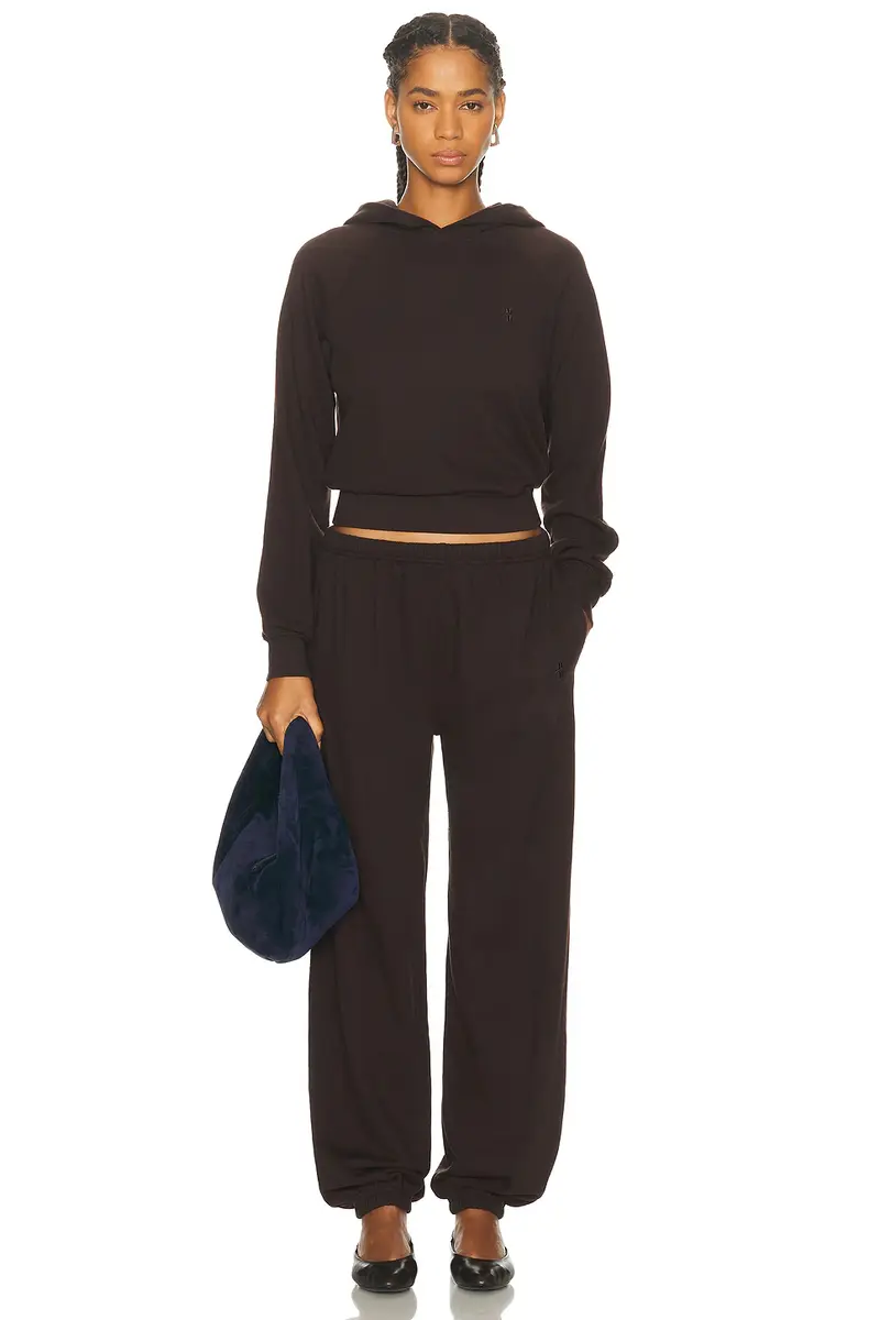 ÉTERNE Boyfriend Lightweight French Terry Pocket Sweatpant | Thumbnail 5