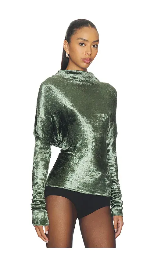 Lapointe Velvet Dolman Top | Thumbnail 2