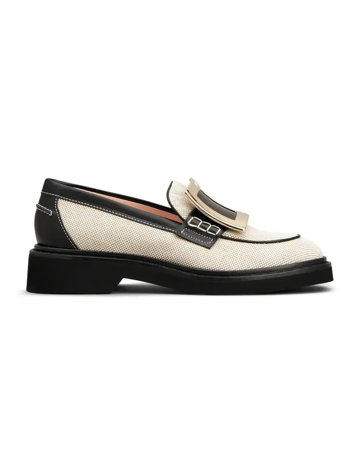 Viv' Rangers Leather-Trimmed Loafers Viv' Rangers Leather-Trimmed Loafers