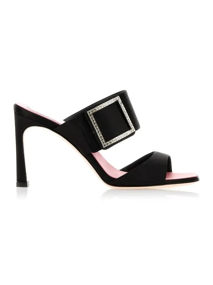 Trompette Satin Mules Trompette Satin Mules