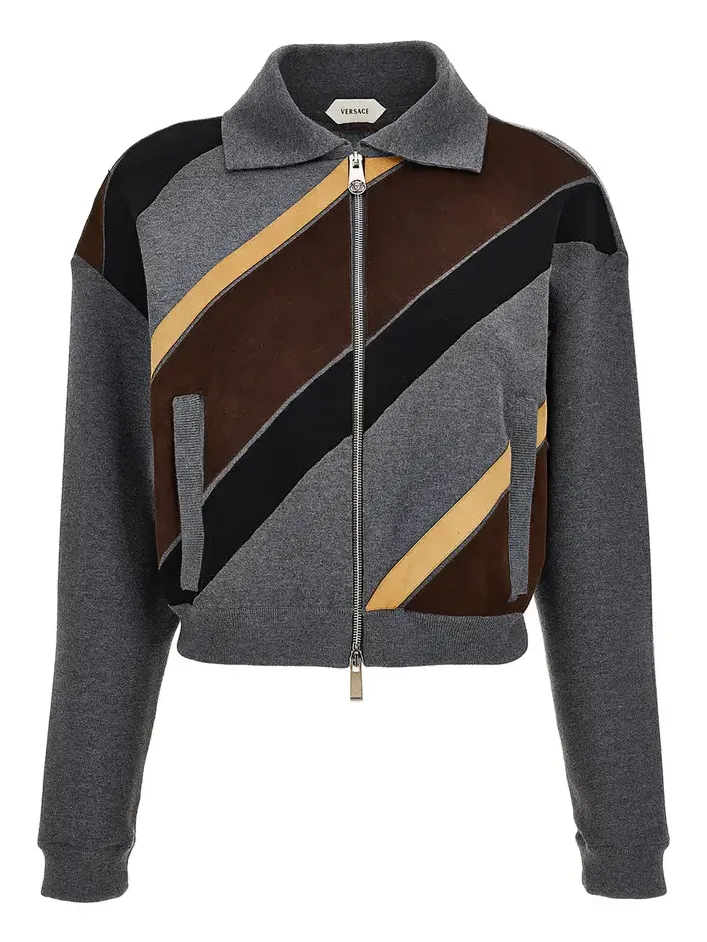 Panelled Virgin Wool-Blend Jacket