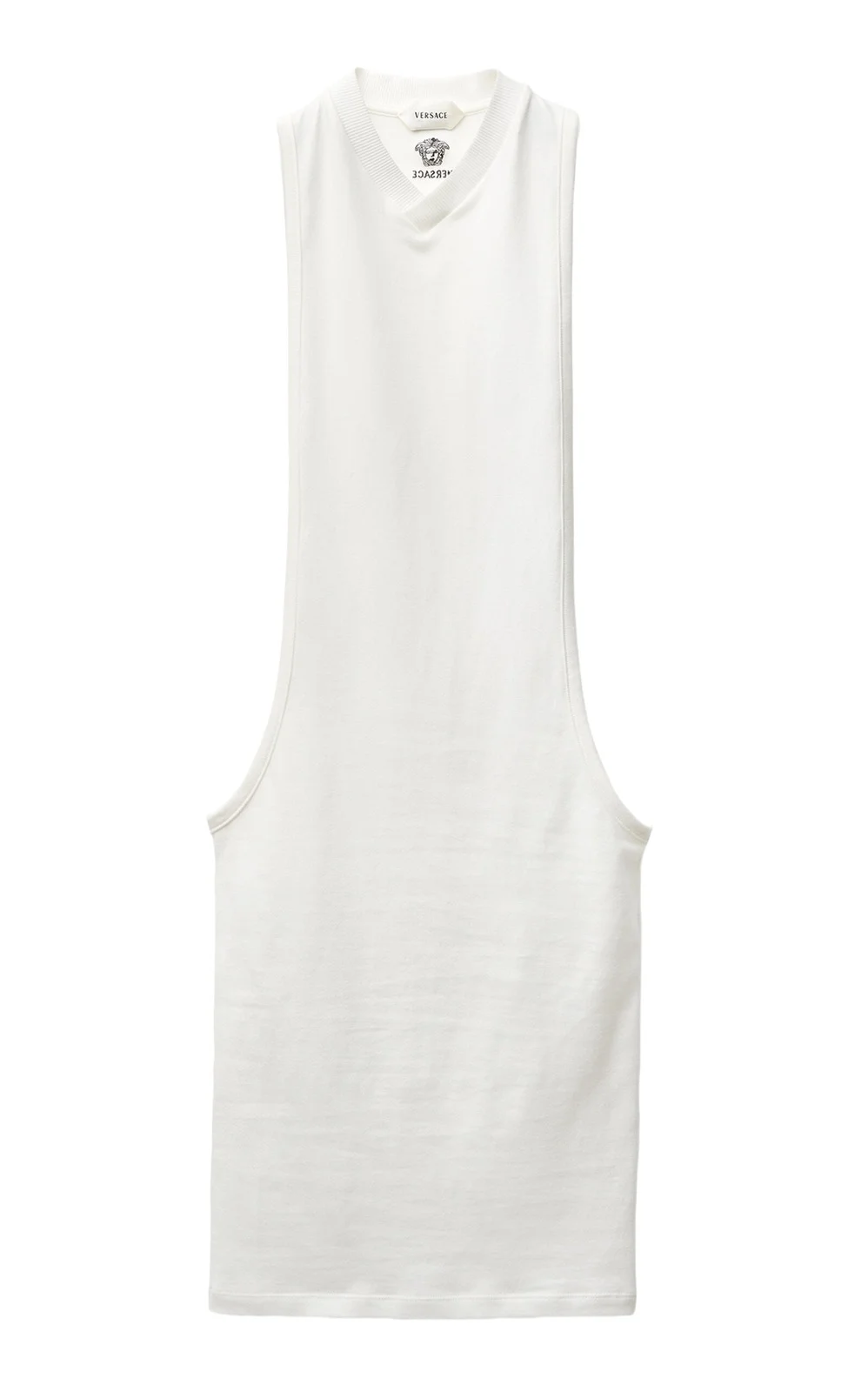 Embroidered Stretch-Cotton Mini Dress