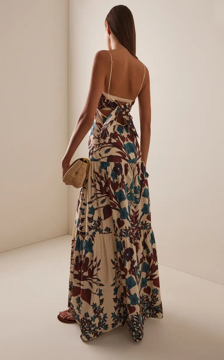 Johanna Ortiz Simbólico Cotton Maxi Dress | Thumbnail 4 Johanna Ortiz Simbólico Cotton Maxi Dress | Thumbnail 4