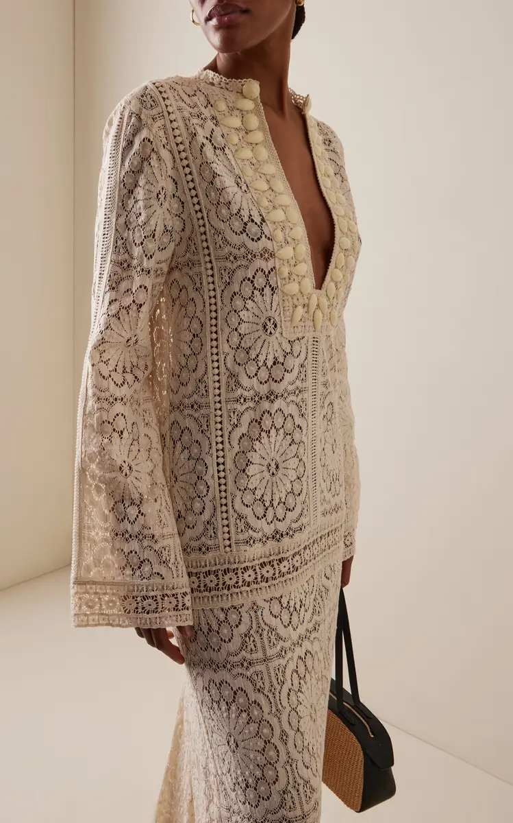 Johanna Ortiz Trails of Light Cotton Maxi Dress | Thumbnail 2 Johanna Ortiz Trails of Light Cotton Maxi Dress | Thumbnail 2