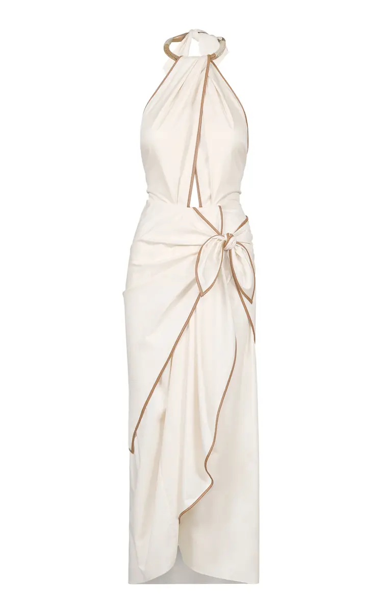 Johanna Ortiz Centro del Cielo Cotton-Blend Maxi Dress | Image 1 Johanna Ortiz Centro del Cielo Cotton-Blend Maxi Dress | Image 1