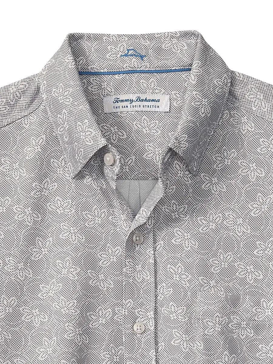 Tommy Bahama Men's San Lucio Lotus Short-Sleeve Shirt | Thumbnail 2