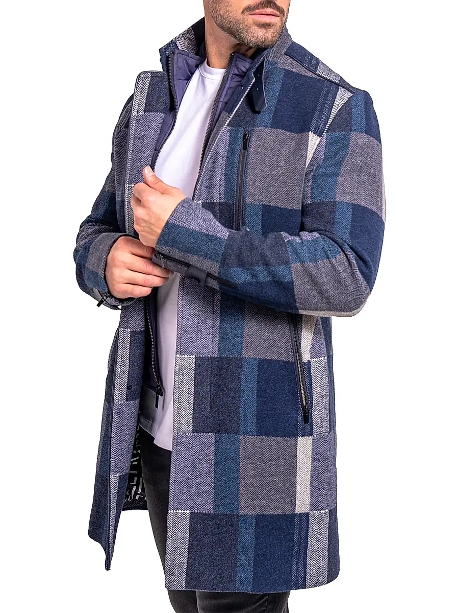 Maceoo Men's Ascension Peacoat | Thumbnail 3
