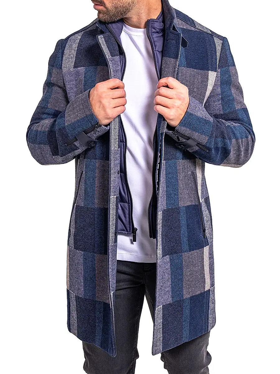 Maceoo Men's Ascension Peacoat | Thumbnail 4