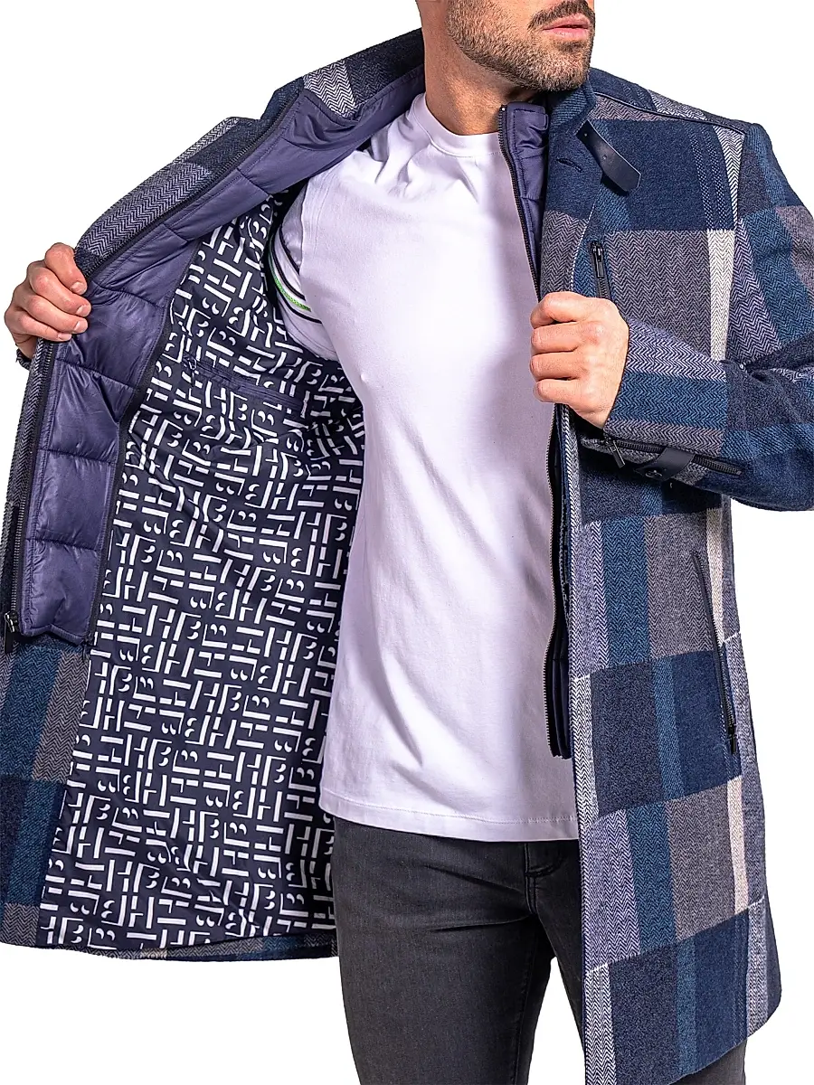 Maceoo Men's Ascension Peacoat | Thumbnail 7