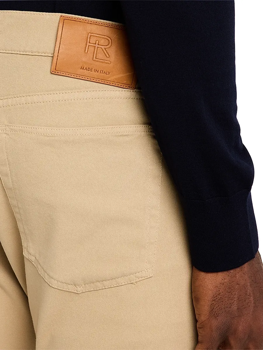 Polo Ralph Lauren Men's Sherrington Slim-Fit Twill Jeans | Thumbnail 5