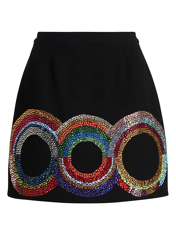 Women's Sonia Embellished A-Line Miniskirt Women's Sonia Embellished A-Line Miniskirt