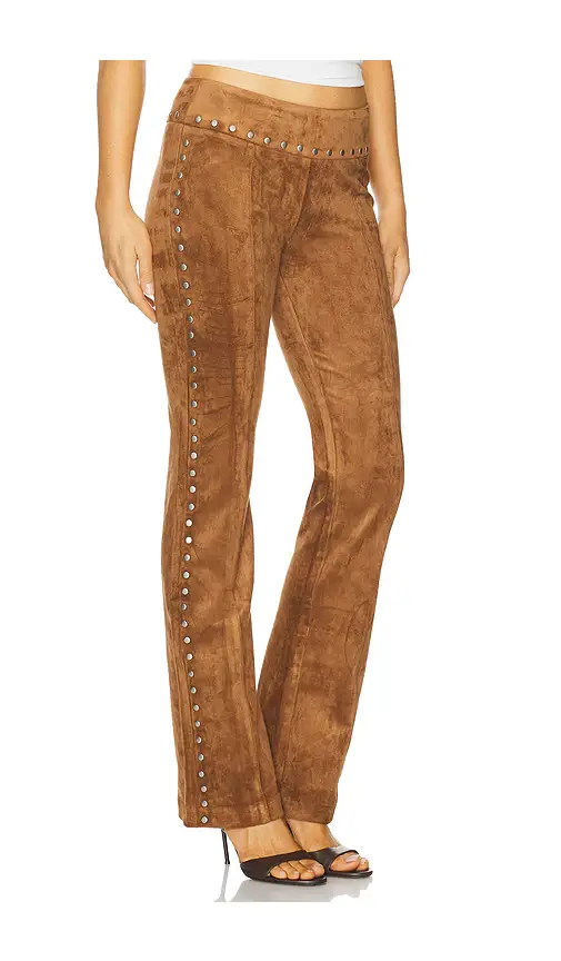 Amanda Uprichard x REVOLVE Regency Suede Pants | Thumbnail 2 Amanda Uprichard x REVOLVE Regency Suede Pants | Thumbnail 2