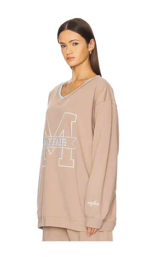 The Mayfair Group Mayfair Angels V Neck Sweatshirt | Thumbnail 2