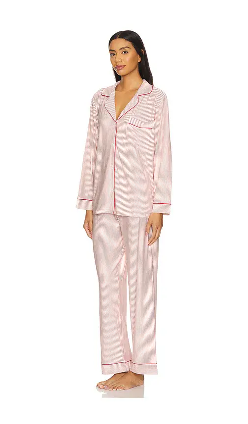 Eberjey Gisele Printed Long PJ Set | Thumbnail 2 Eberjey Gisele Printed Long PJ Set | Thumbnail 2