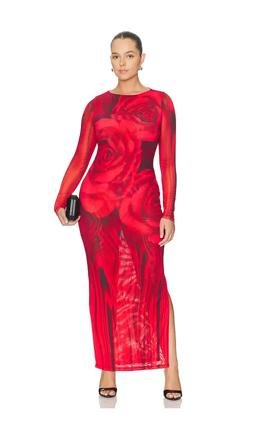 AFRM Phyll Midi Dress | Thumbnail 2 AFRM Phyll Midi Dress | Thumbnail 2