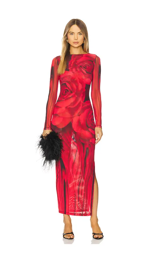 AFRM Phyll Midi Dress