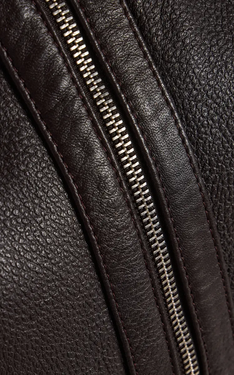 The Frankie Shop Tobias Leather Jacket | Thumbnail 5
