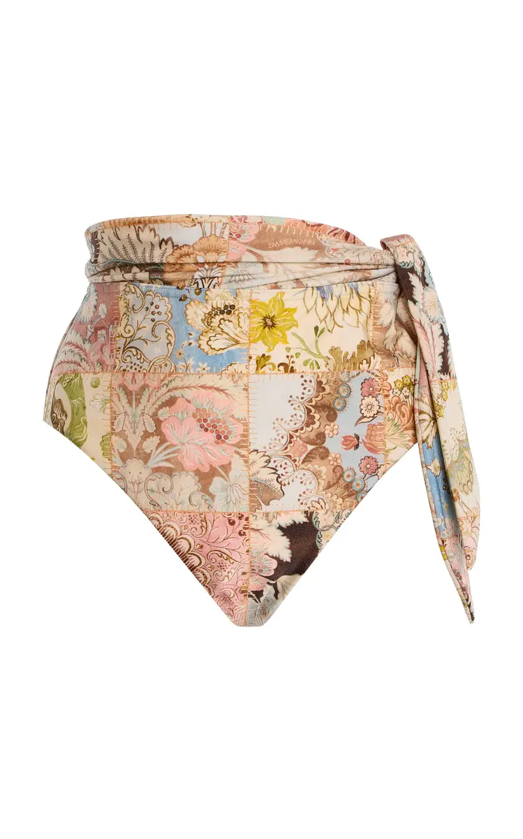 Zimmermann Daylight High-Rise Bikini Bottoms