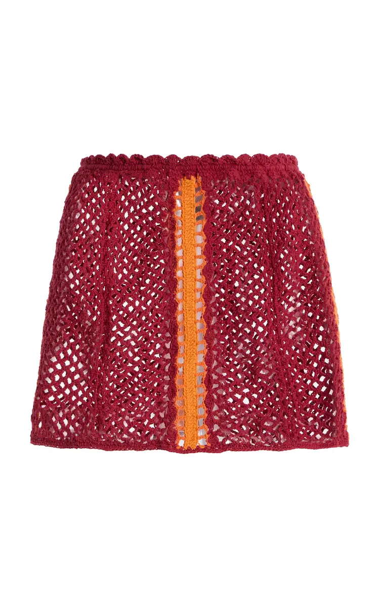 Akoia Swim Exclusive Crocheted Cotton Mini Skirt | Thumbnail 3 Akoia Swim Exclusive Crocheted Cotton Mini Skirt | Thumbnail 3