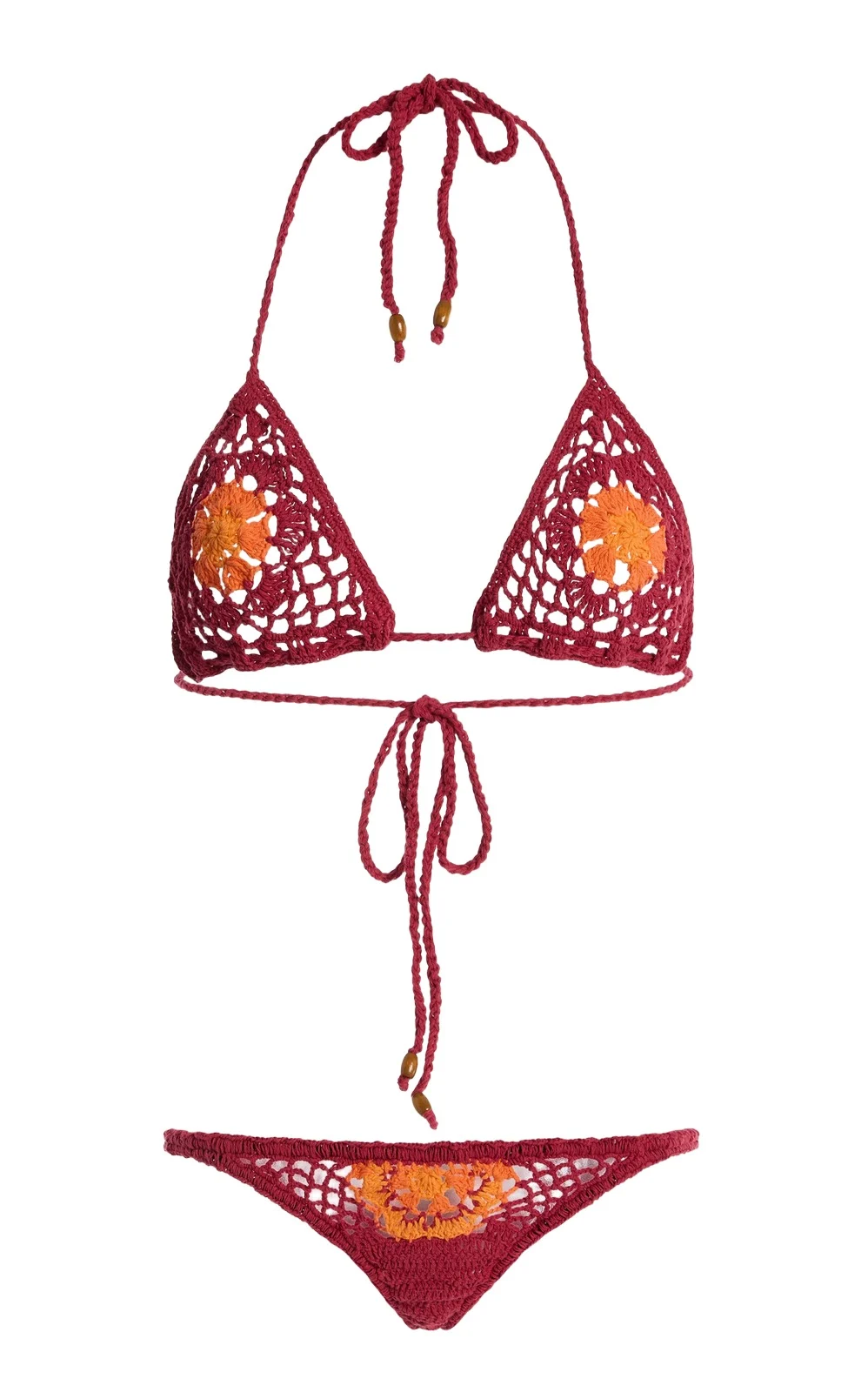 Akoia Swim Exclusive Crocheted Cotton Bikini