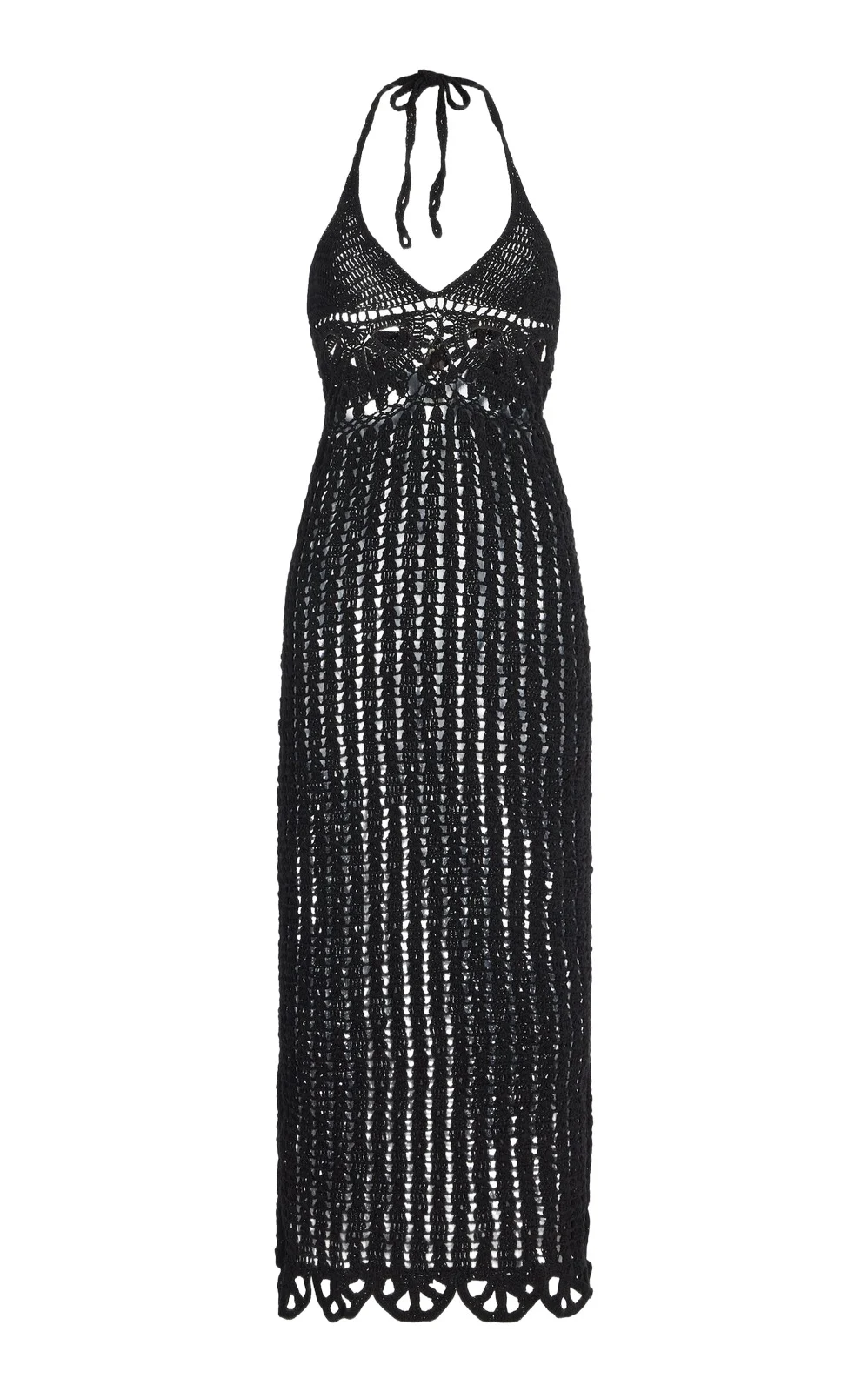 Akoia Swim Exclusive Crocheted Cotton Midi Dress