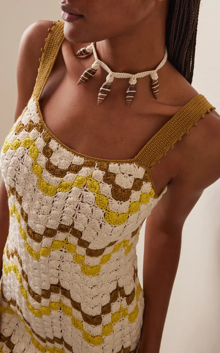 RENATA.Q Vexi Crocheted Shell Necklace | Thumbnail 2 RENATA.Q Vexi Crocheted Shell Necklace | Thumbnail 2