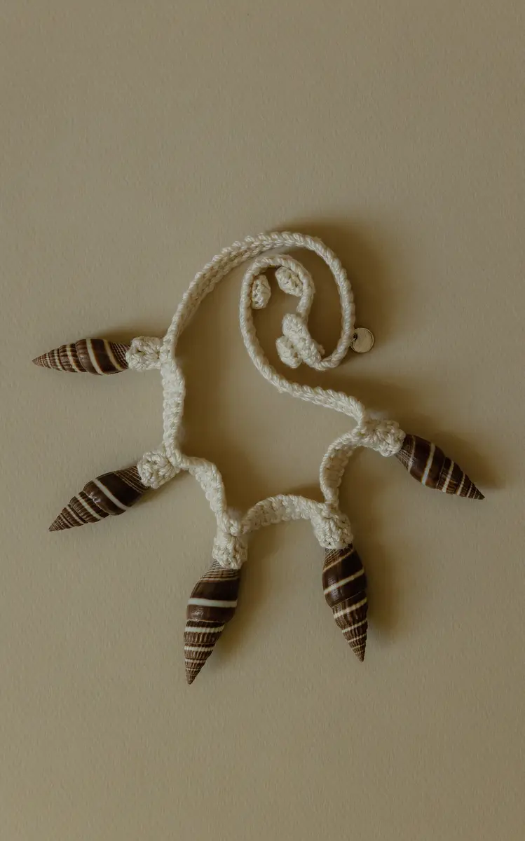 RENATA.Q Vexi Crocheted Shell Necklace | Thumbnail 4 RENATA.Q Vexi Crocheted Shell Necklace | Thumbnail 4