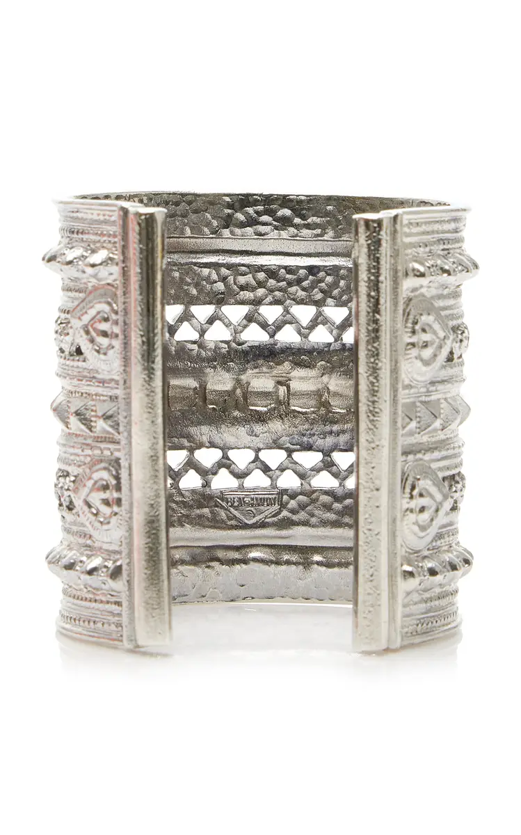 ben-amun Exclusive Silver-Tone Cuff | Thumbnail 5 ben-amun Exclusive Silver-Tone Cuff | Thumbnail 5