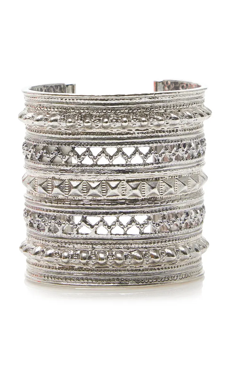 ben-amun Exclusive Silver-Tone Cuff | Thumbnail 8 ben-amun Exclusive Silver-Tone Cuff | Thumbnail 8
