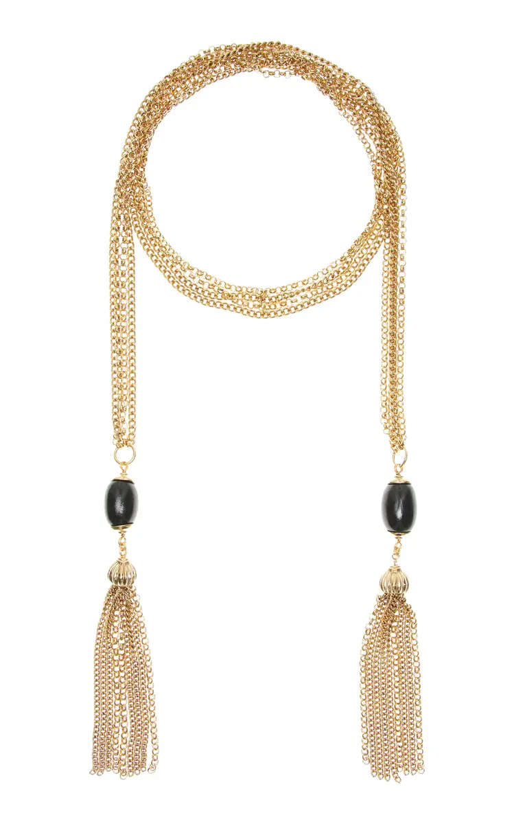 ben-amun Exclusive Chain Tassel Necklace Belt | Thumbnail 4 ben-amun Exclusive Chain Tassel Necklace Belt | Thumbnail 4