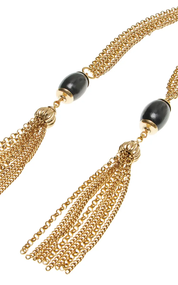 ben-amun Exclusive Chain Tassel Necklace Belt | Thumbnail 5 ben-amun Exclusive Chain Tassel Necklace Belt | Thumbnail 5
