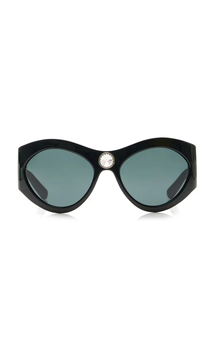 Saint Laurent Round-Frame Acetate Sunglasses | Thumbnail 4 Saint Laurent Round-Frame Acetate Sunglasses | Thumbnail 4