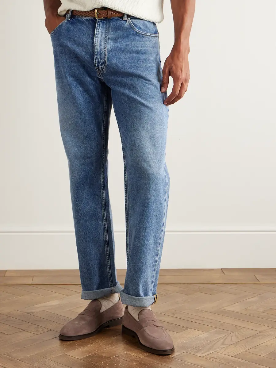Brunello Cucinelli Suede Penny Loafers - Men | Thumbnail 2 Brunello Cucinelli Suede Penny Loafers - Men | Thumbnail 2