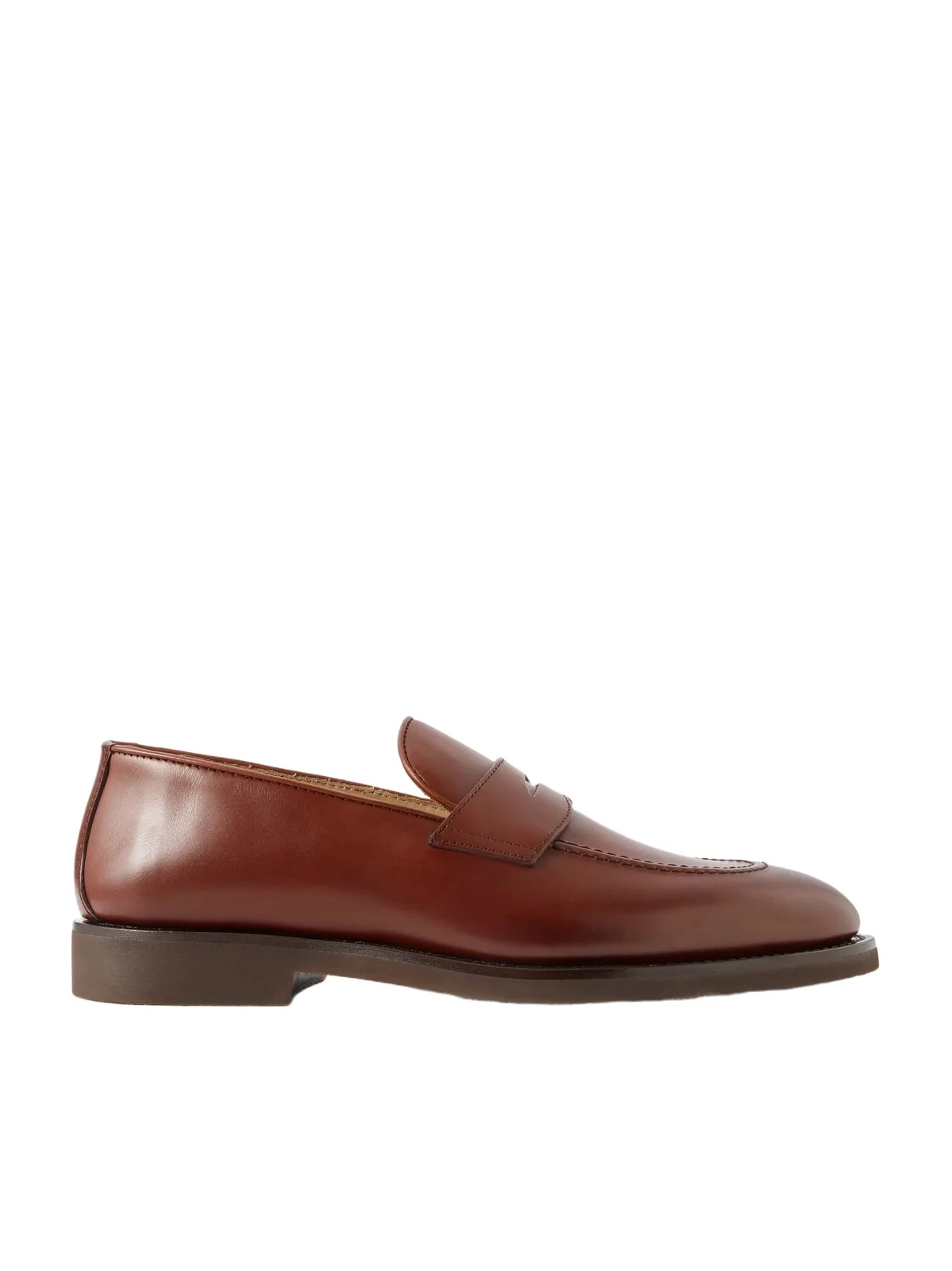 Flex Leather Penny Loafers - Men Flex Leather Penny Loafers - Men