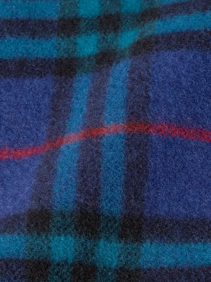 Burberry Fringed Checked Cashmere Scarf - Men | Thumbnail 3 Burberry Fringed Checked Cashmere Scarf - Men | Thumbnail 3