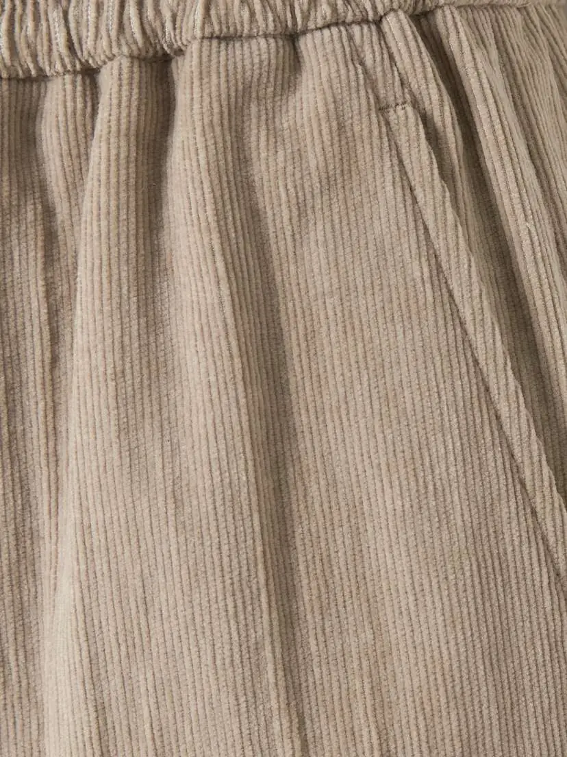 Brunello Cucinelli Gathered Cotton-blend Corduroy Wide-leg Pants | Thumbnail 5 Brunello Cucinelli Gathered Cotton-blend Corduroy Wide-leg Pants | Thumbnail 5