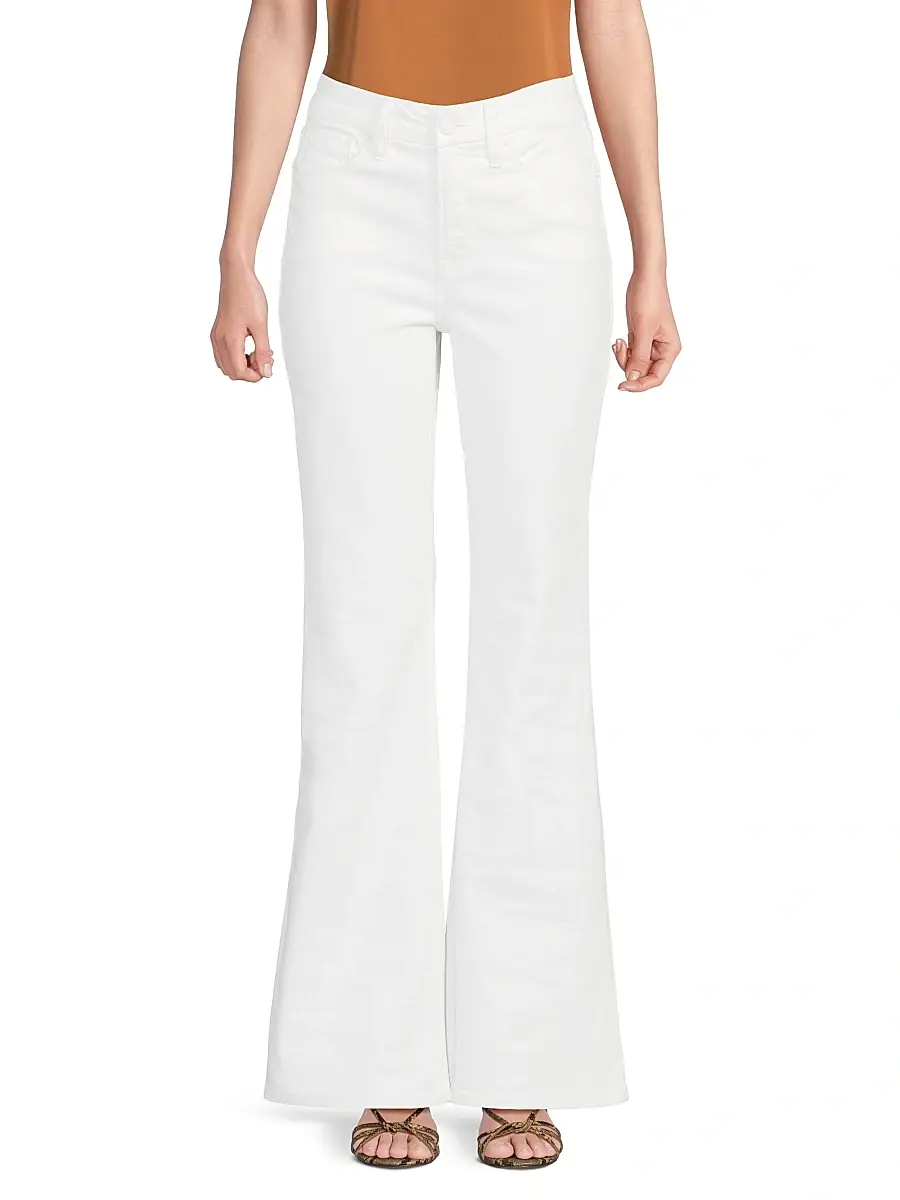 GOOD AMERICAN Women's Good Legs Flare Jeans | Thumbnail 3