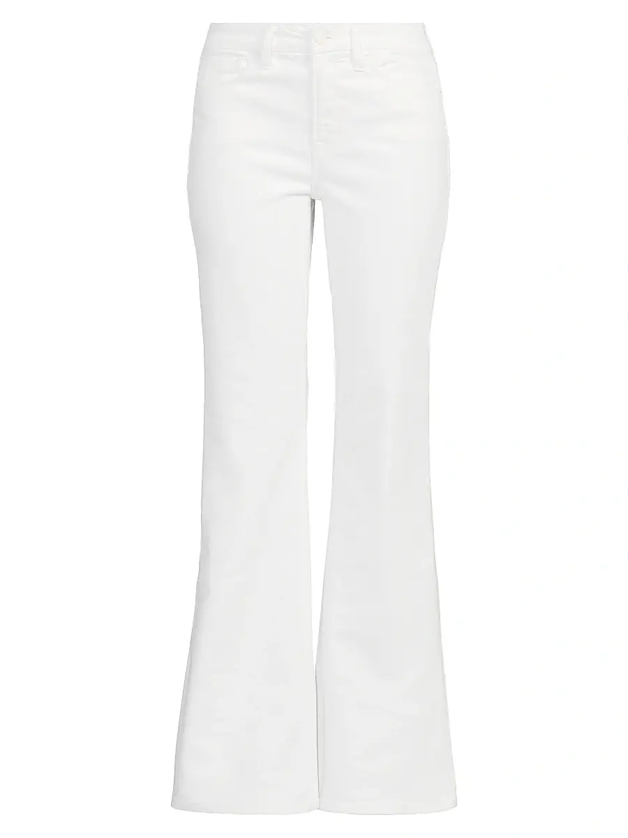 Good American Women's Good Legs Flare Jeans - White | Image 1 Good American Women's Good Legs Flare Jeans - White | Image 1