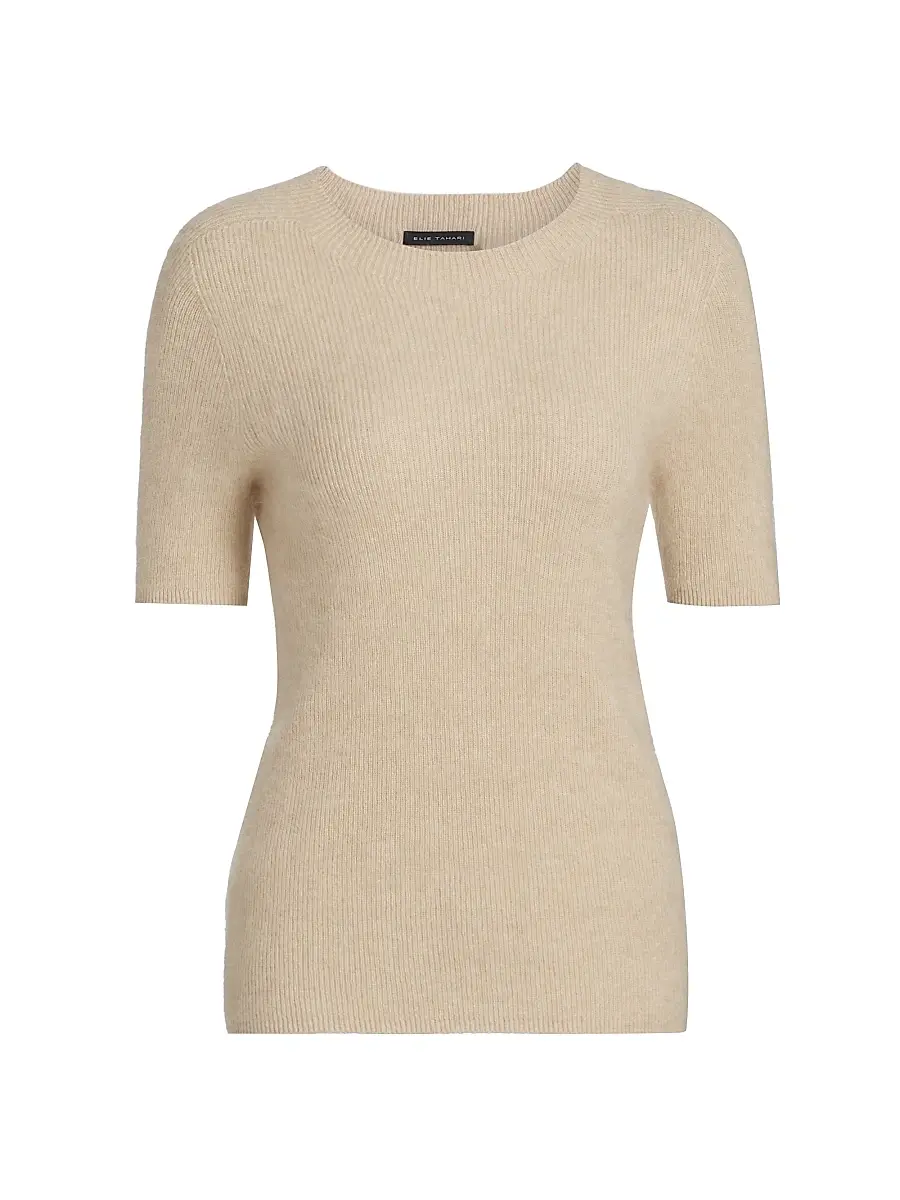 Women's Yelena Ribbed Cashmere Sweater Women's Yelena Ribbed Cashmere Sweater