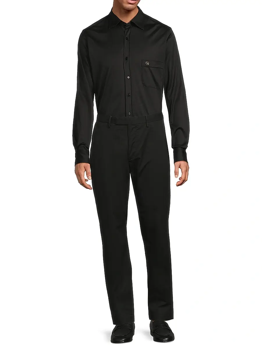 Stefano Ricci Men's Logo Cotton T-Shirt | Thumbnail 2