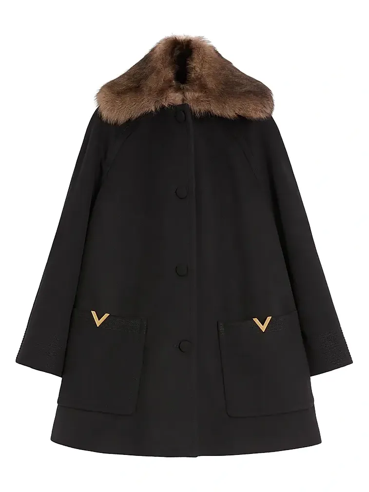 Women's Wool Drape Coat