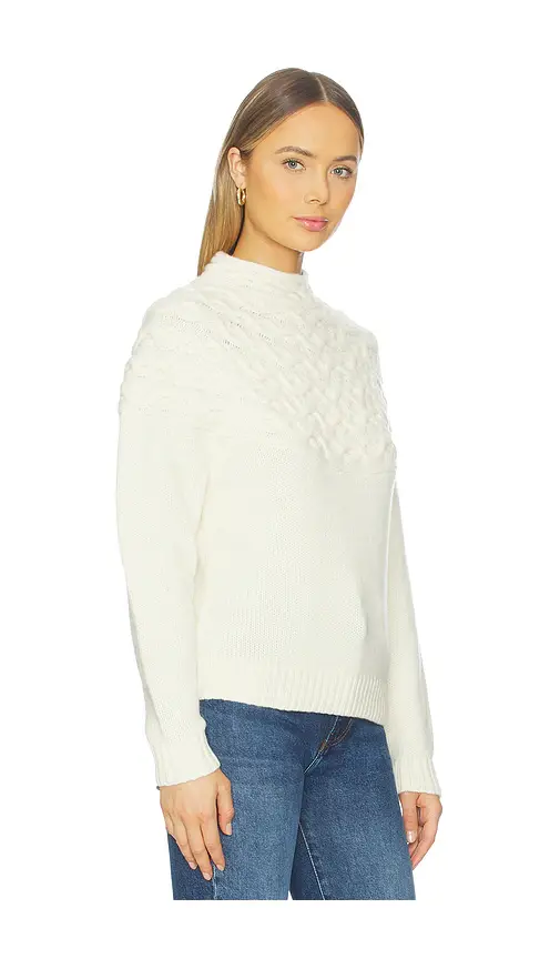 Theory Cable Yoke Pullover | Thumbnail 2