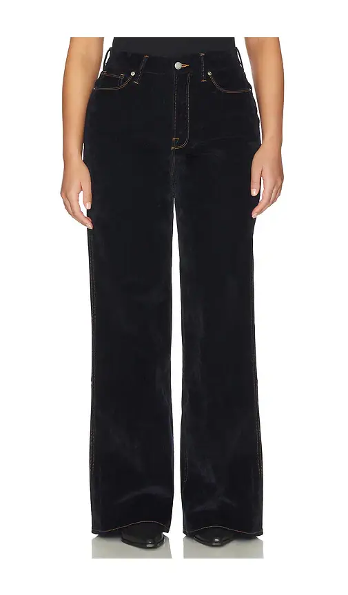 GOOD AMERICAN Good Skate Velvet Denim Jeans | Thumbnail 2 GOOD AMERICAN Good Skate Velvet Denim Jeans | Thumbnail 2