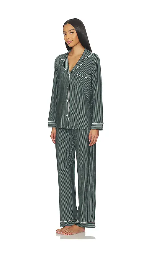 Eberjey Gisele Printed Long Pj Set | Thumbnail 2