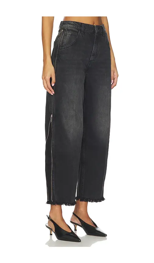 Seventy + Mochi Seventy + Mochi Bo Zip Wide Leg Jeans | Image 1 Seventy + Mochi Seventy + Mochi Bo Zip Wide Leg Jeans | Image 1