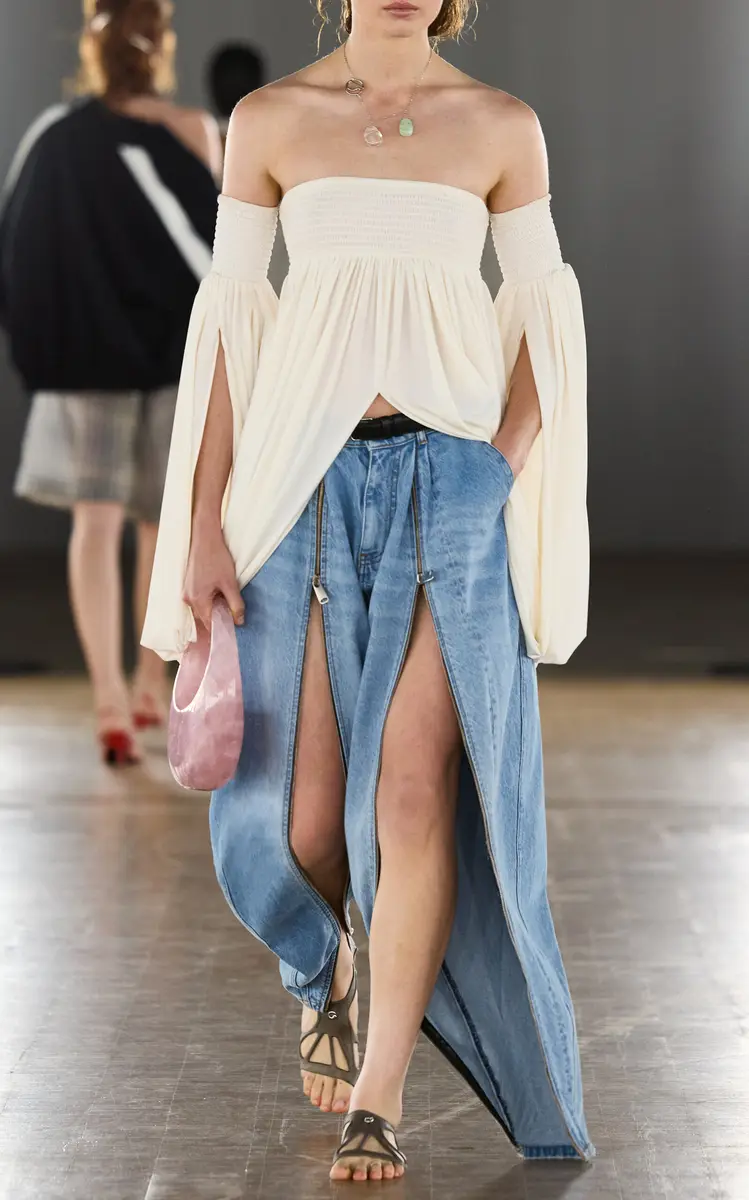 Coperni Smocked Top | Thumbnail 2 Coperni Smocked Top | Thumbnail 2