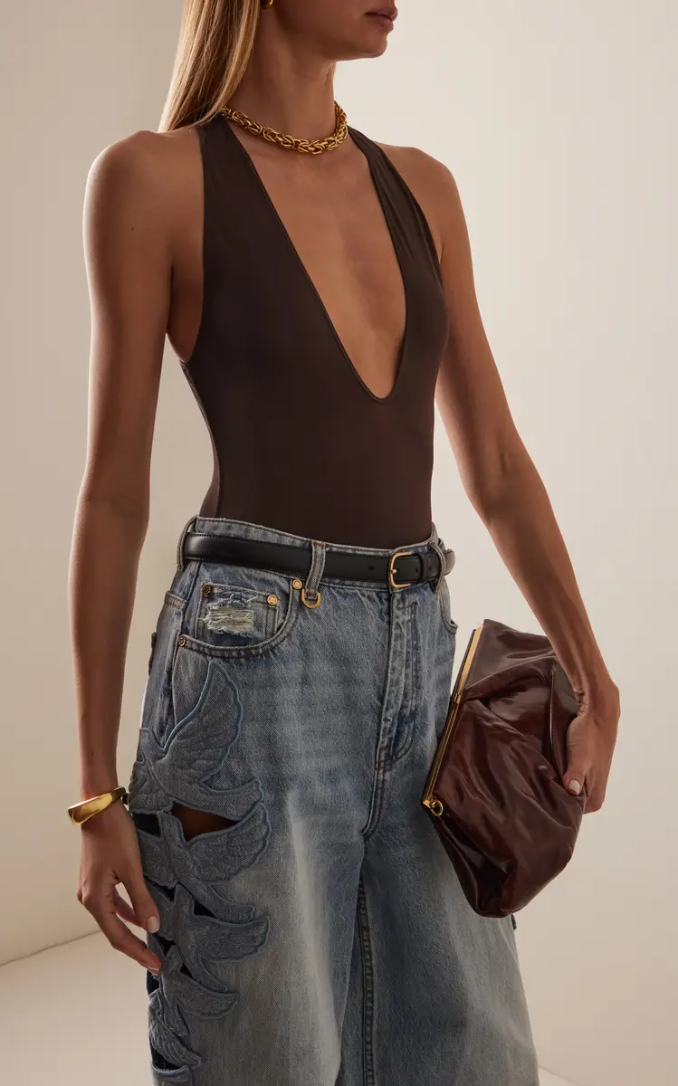 Zimmermann Luna Jersey Bodysuit | Thumbnail 3